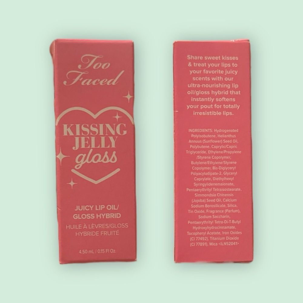💕 2 for $40 💕 Too Faced Kissing Jelly Gloss